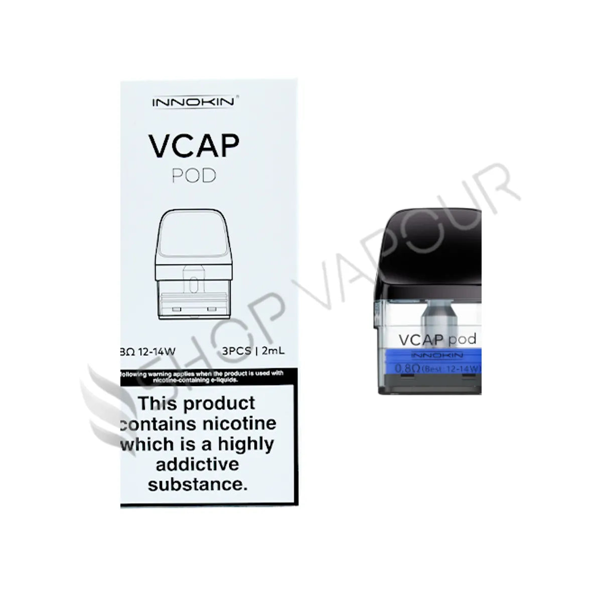Innokin VCap Replacement Pods - 0.8 Ohm