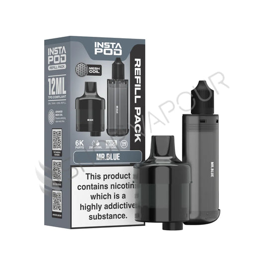 Mr Blue 6000 Prefilled Pod & Refill by Instapod