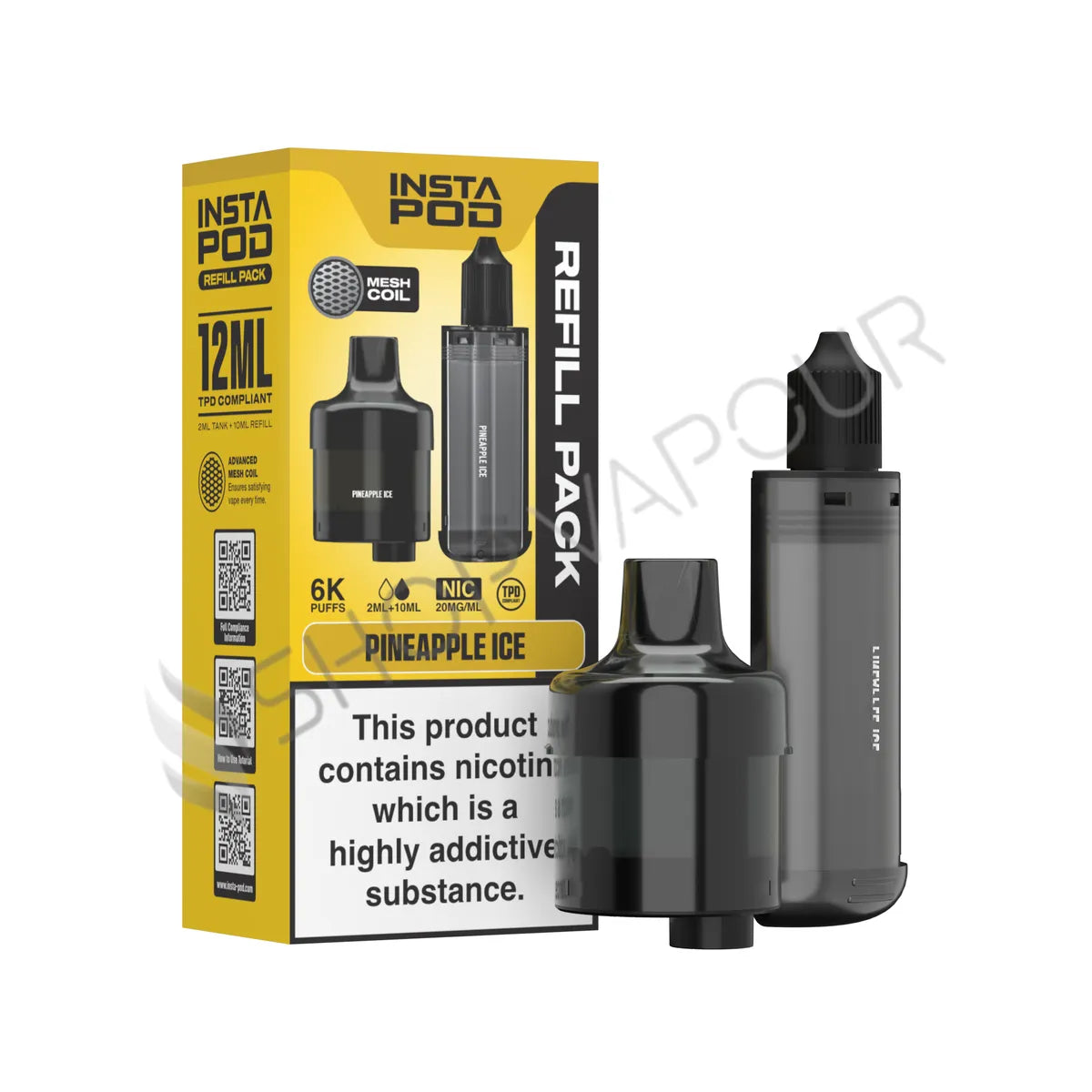 Pineapple Ice 6000 Prefilled Pod & Refill by Instapod