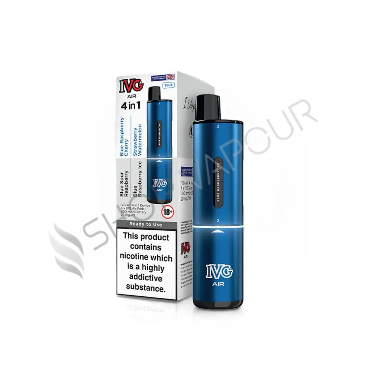 IVG Air 4 in 1 Prefilled Pod Kit - Blue