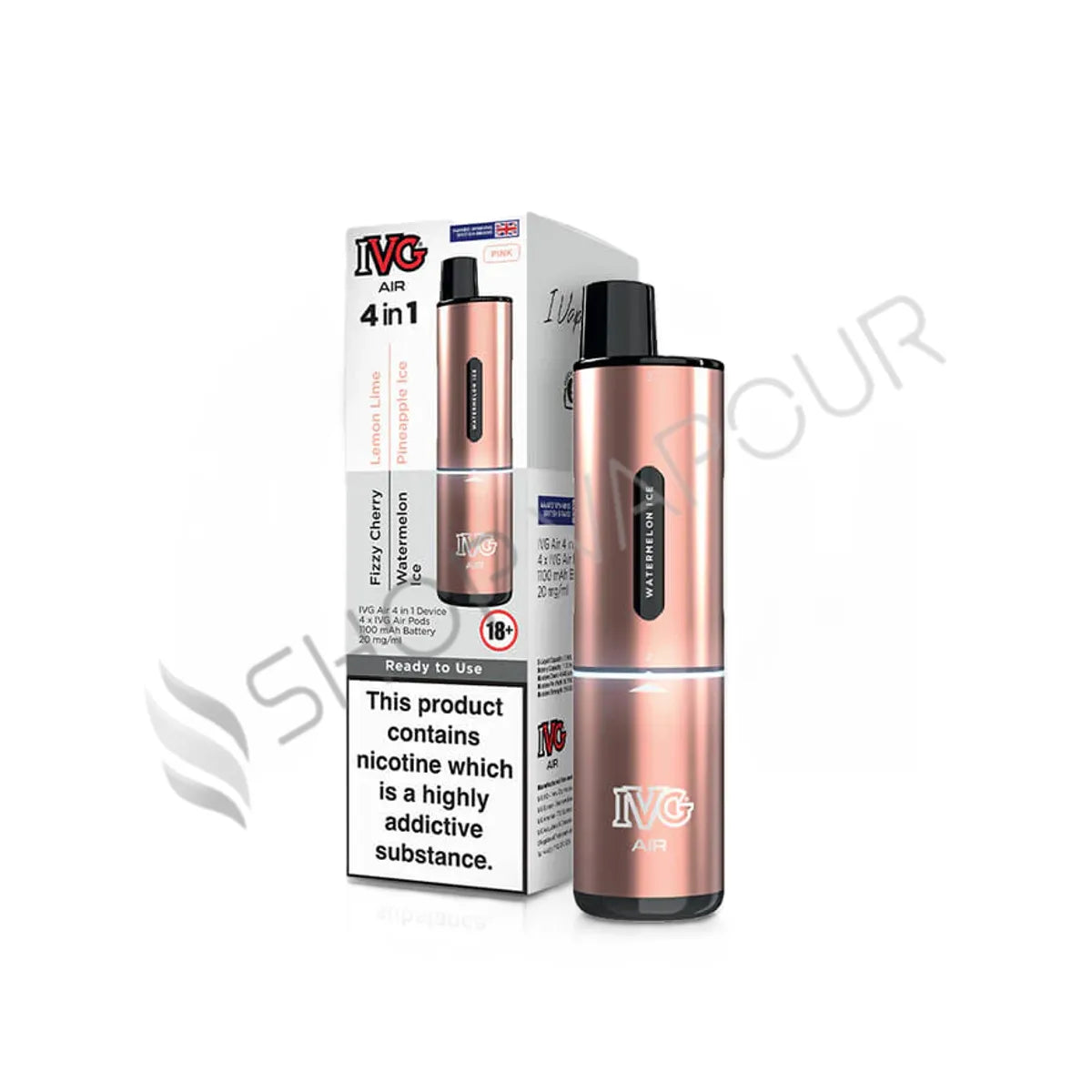 IVG Air 4 in 1 Prefilled Pod Kit - Pink