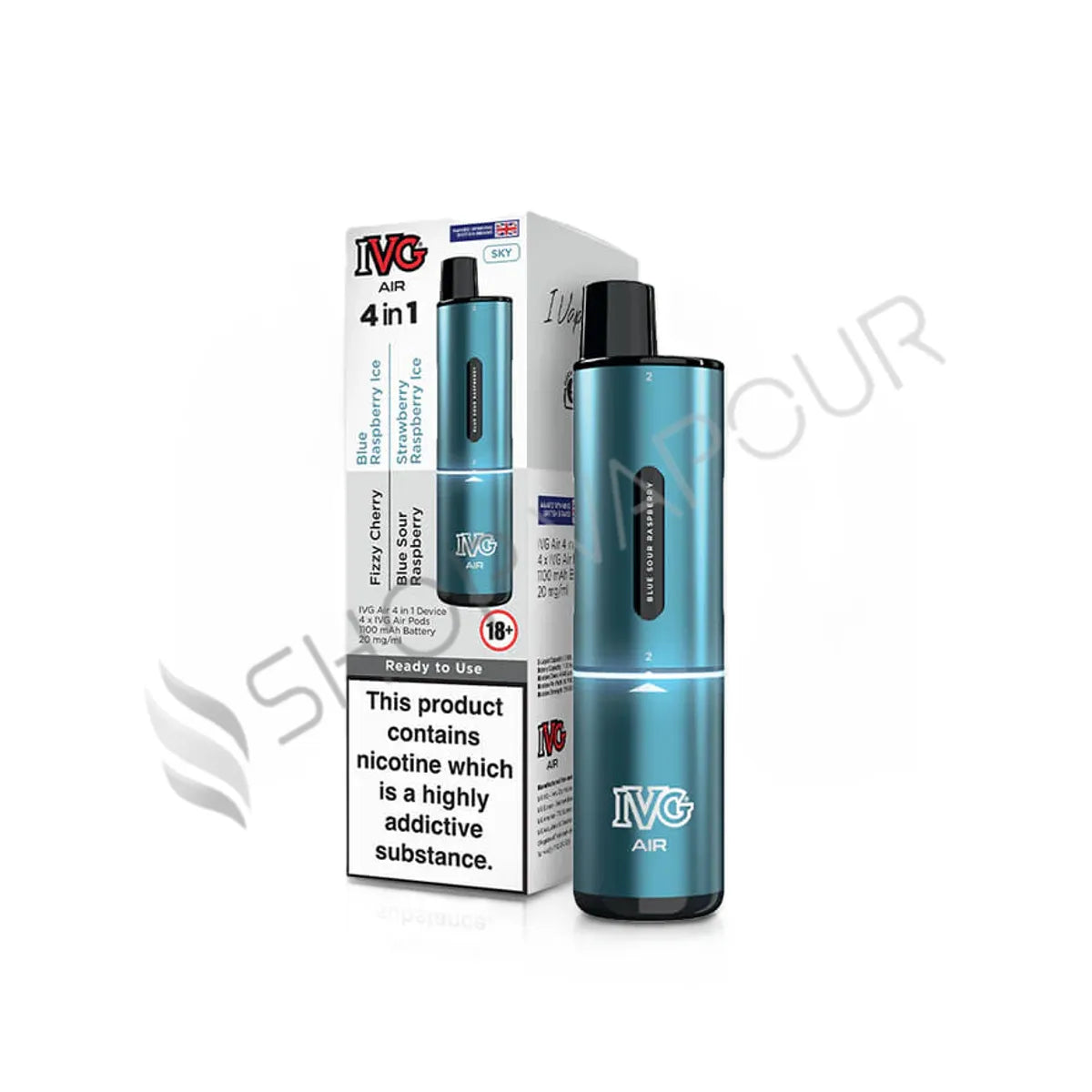 IVG Air 4 in 1 Prefilled Pod Kit - Sky