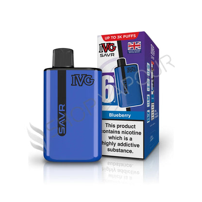 IVG SAVR 3000 Prefilled Pod Kit - Blueberry