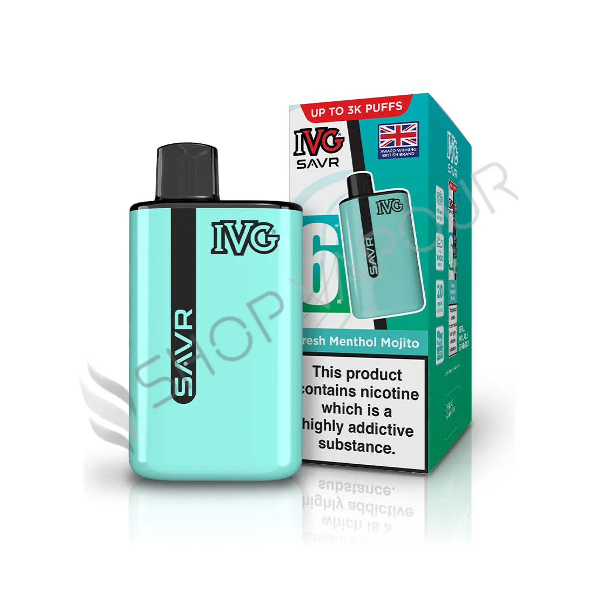 IVG SAVR 3000 Prefilled Pod Kit - Fresh Menthol Mojito