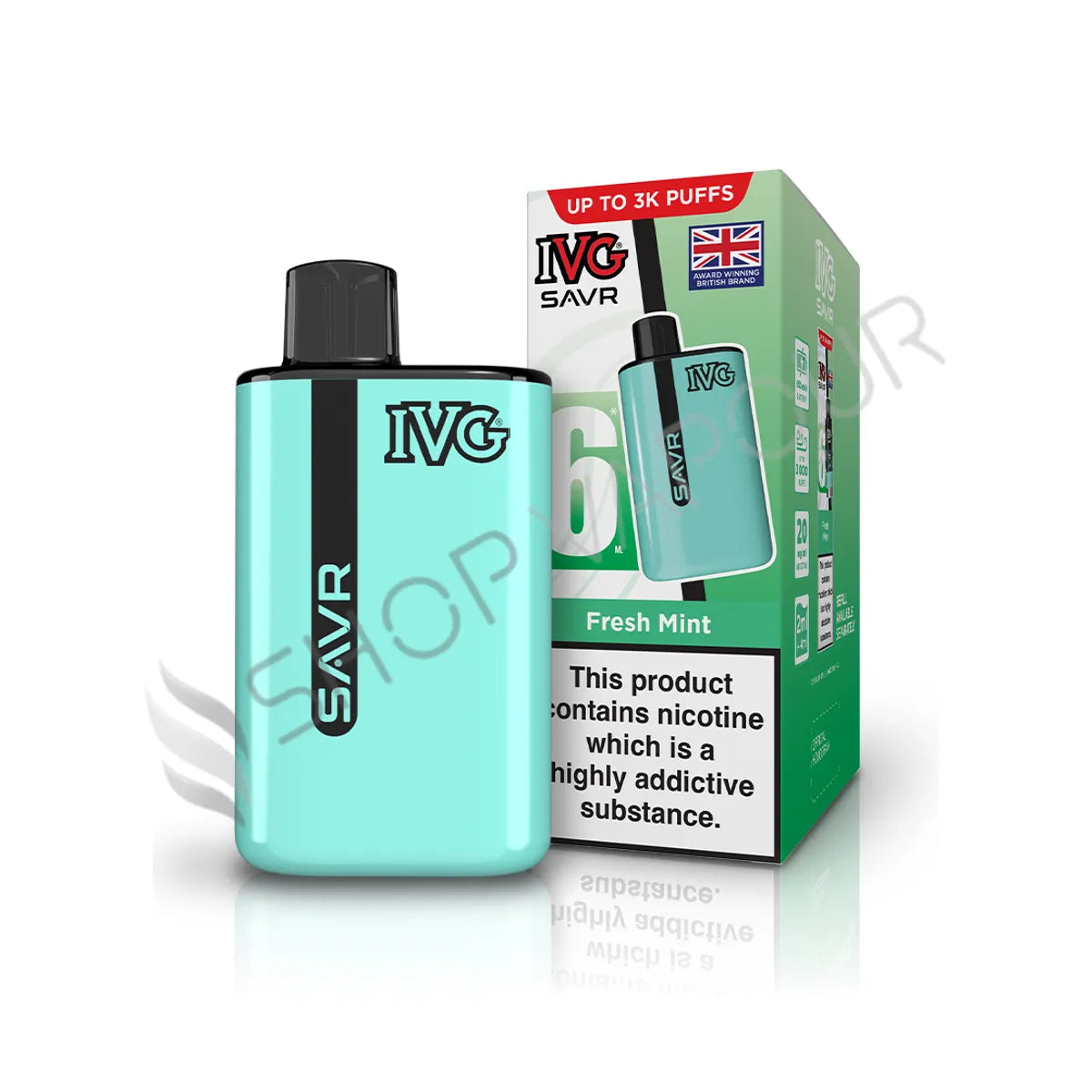 IVG SAVR 3000 Prefilled Pod Kit - Fresh Mint