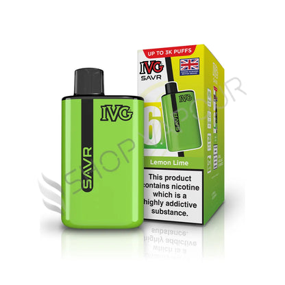 IVG SAVR 3000 Prefilled Pod Kit - Lemon Lime