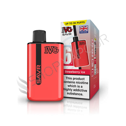 IVG SAVR 3000 Prefilled Pod Kit - Strawberry Ice