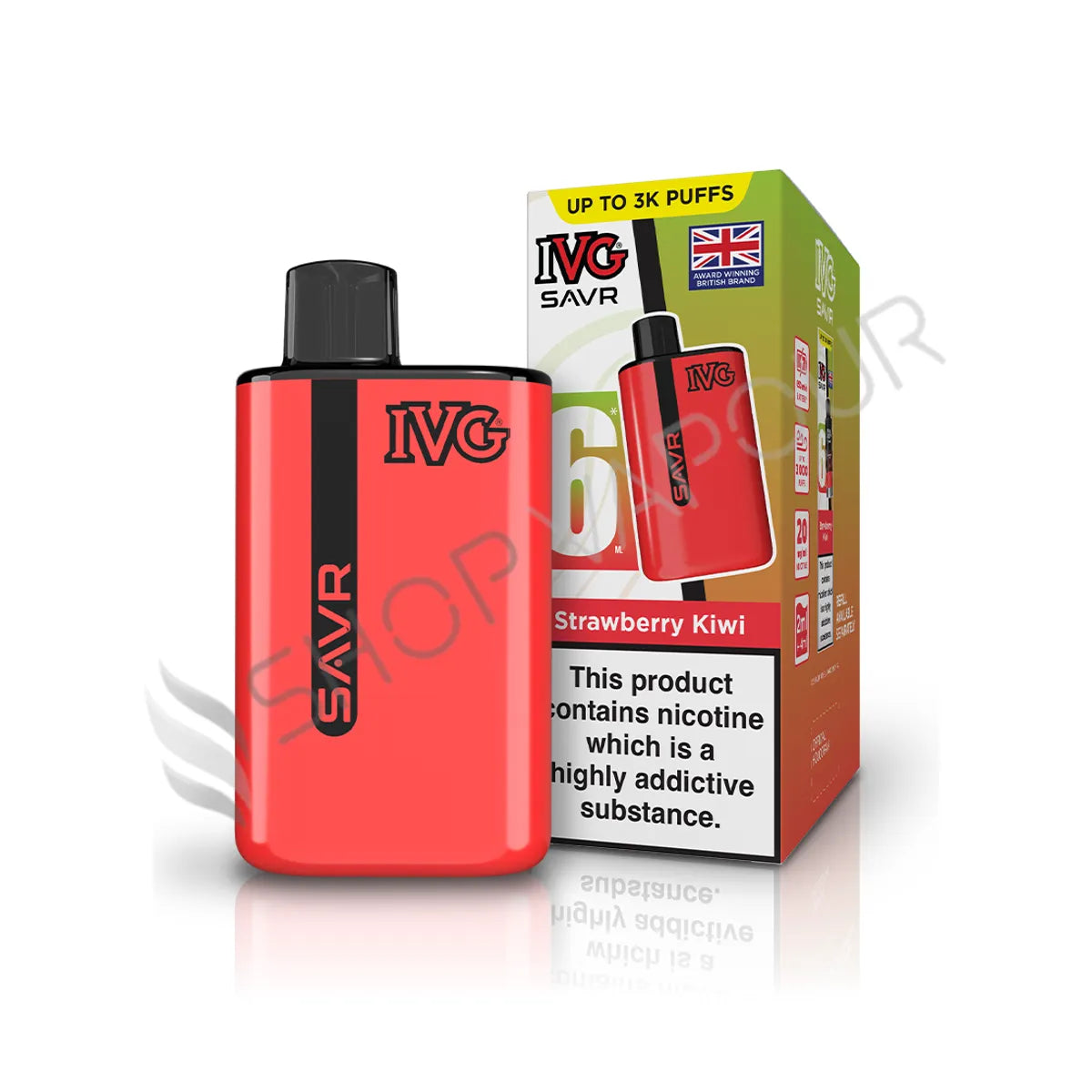 IVG SAVR 3000 Prefilled Pod Kit - Strawberry Kiwi