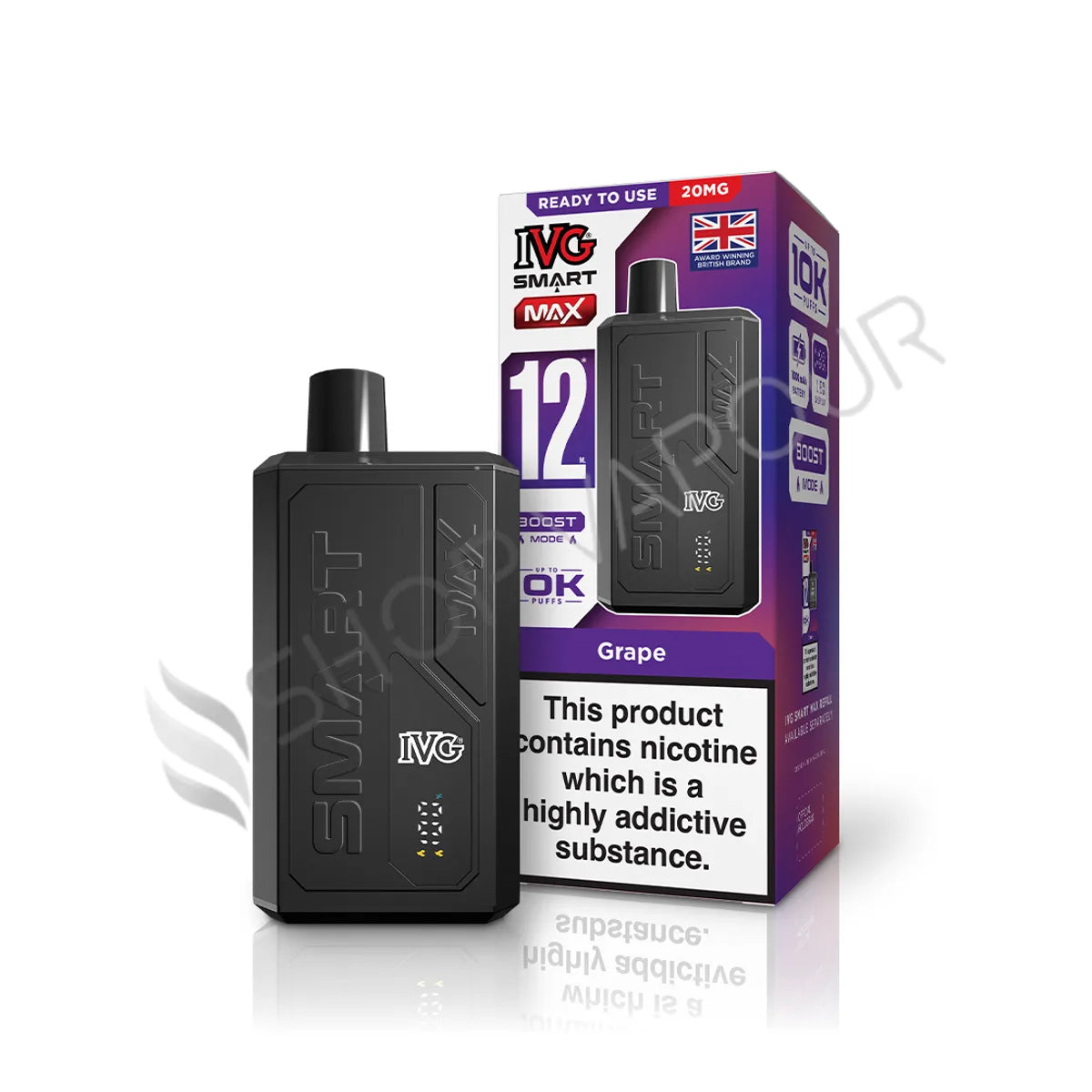 IVG Smart Max Prefilled Pod Kit - Grape