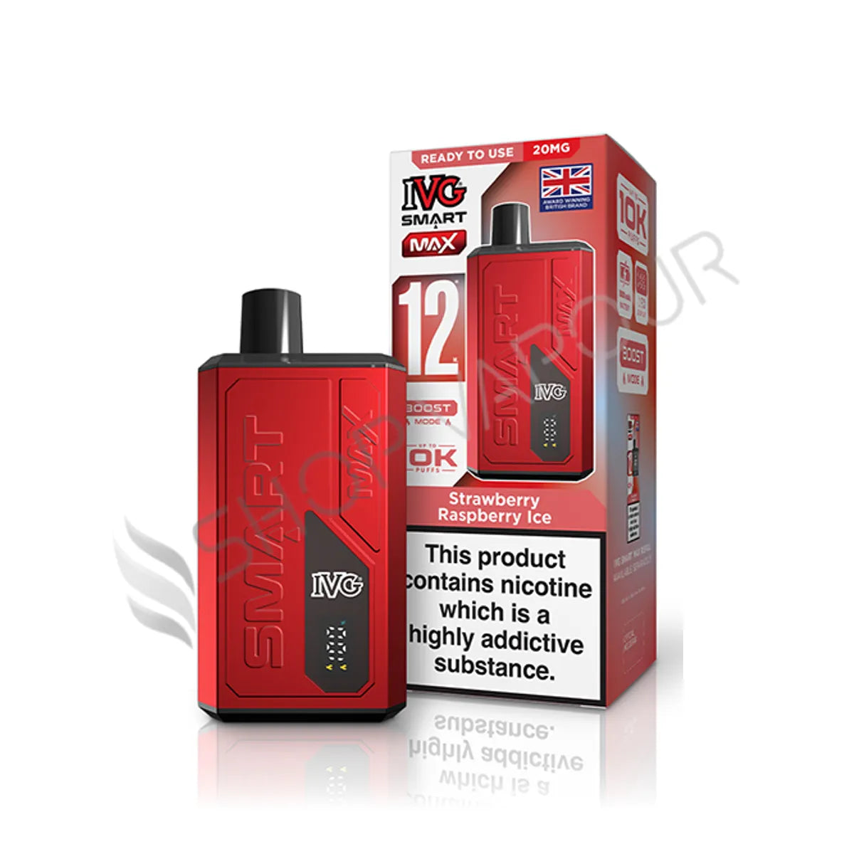 IVG Smart Max Prefilled Pod Kit - Strawberry Raspberry Ice