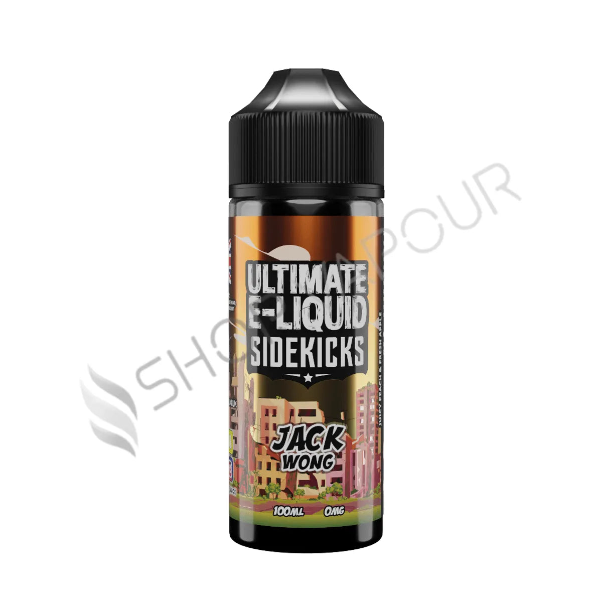 Jack Wong 100ml Shortfill E-liquid by Ultimate Juice Sidekicks