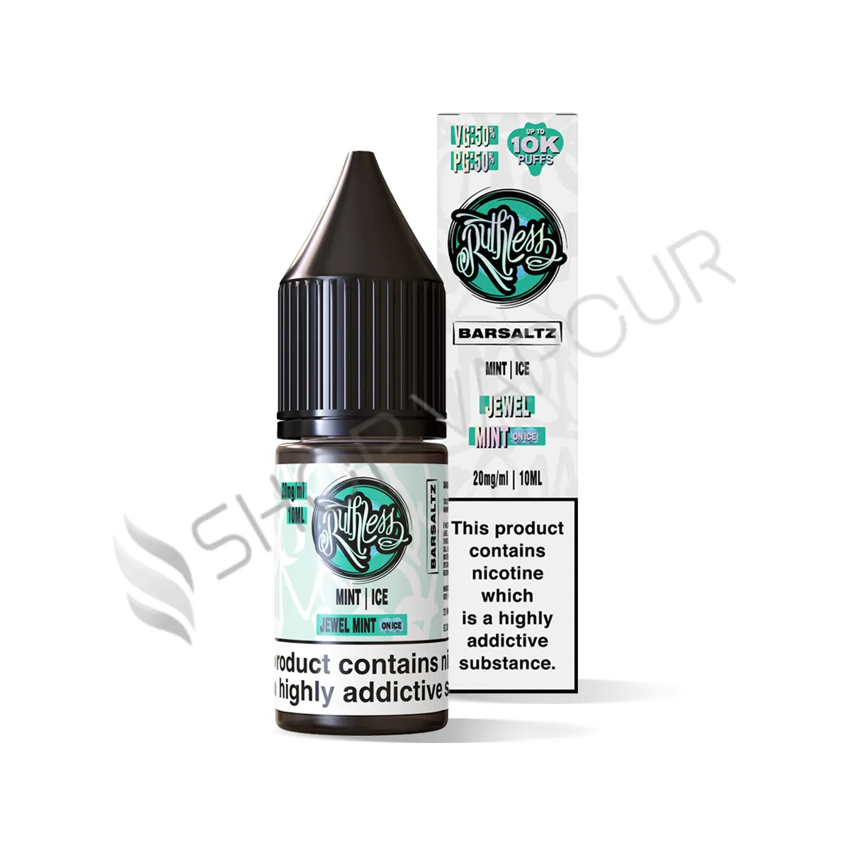 Jewel Mint Nic Salt E-Liquid by Ruthless Bar Saltz