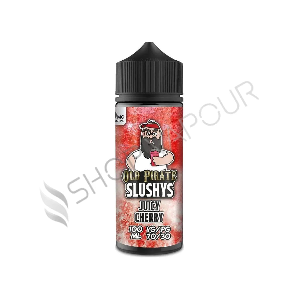 Juicy Cherry 100ml Shortfill E-Liquid by Old Pirate Slushys