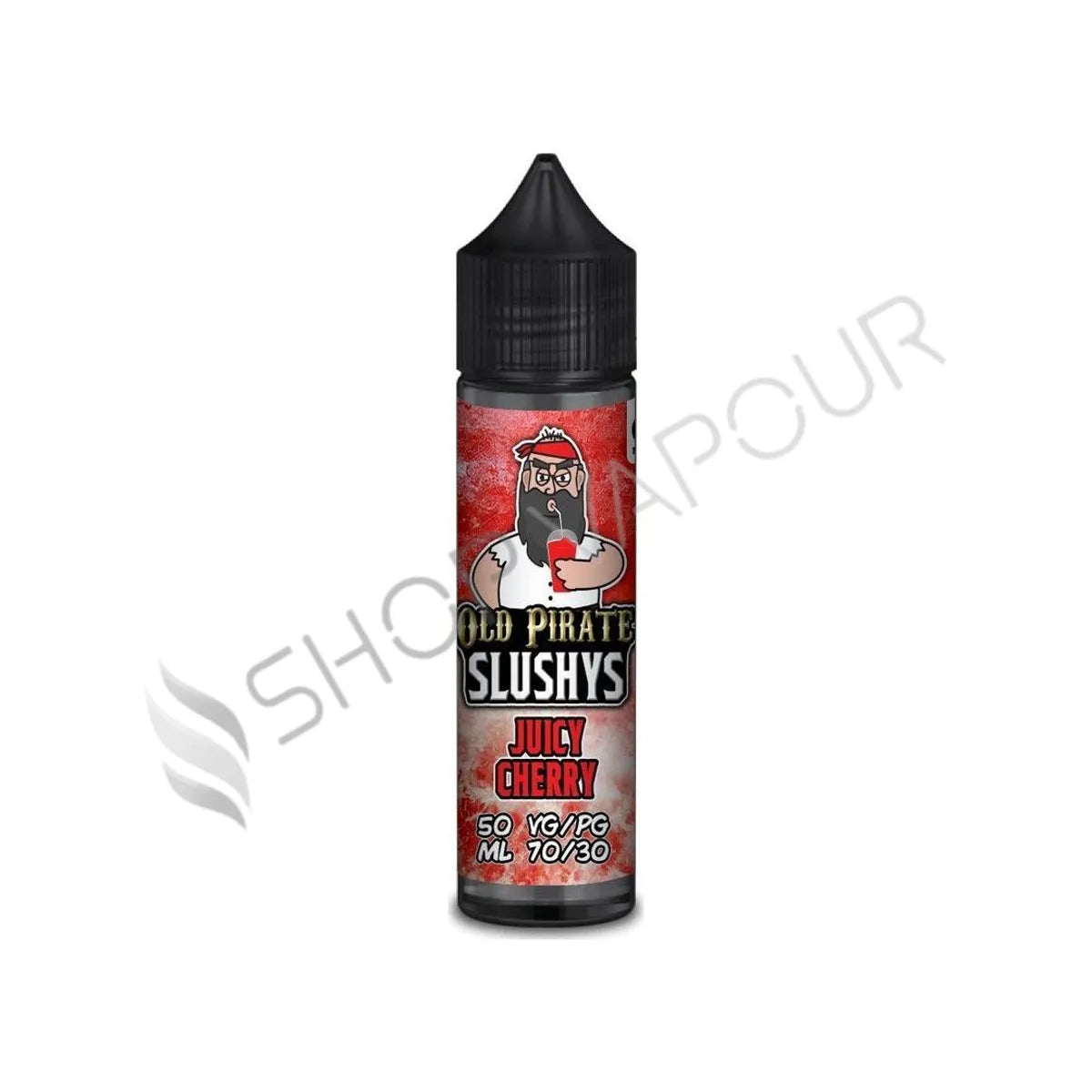 Juicy Cherry 50ml Shortfill E-Liquid by Old Pirate Slushys