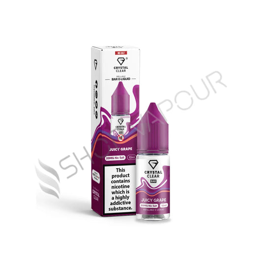 Juicy Grape Bar Salts Nic Salt by Crystal Clear