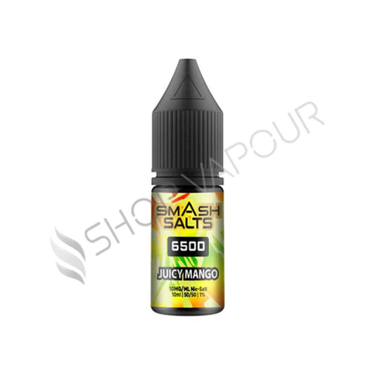 Juicy Mango Nic Salt E-Liquid by Smash Salts 6500