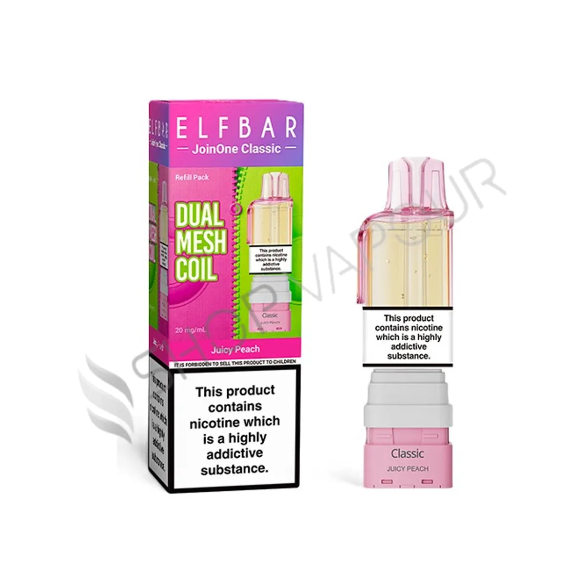 Juicy Peach JoinOne Classic Prefilled Pod & Refill by Elf Bar