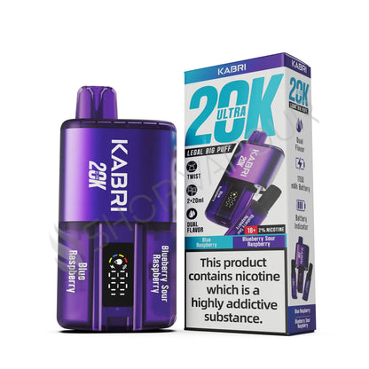 Kabri Ultra 20K Puffs Disposable Vape - Blueberry Sour Raspberry