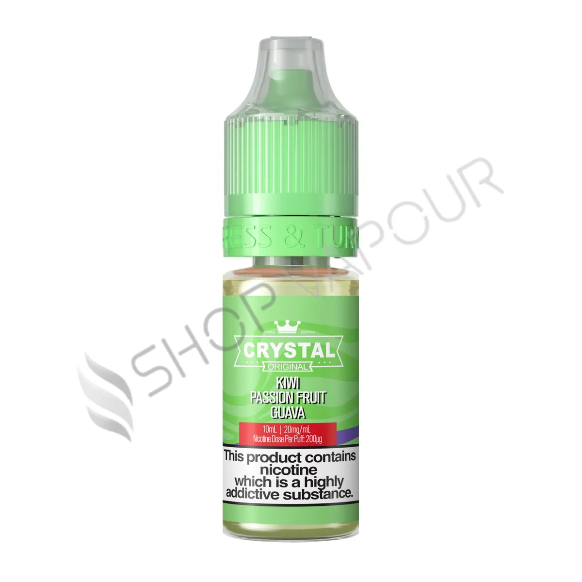 Kiwi Passionfruit Guava Nic Salt E-Liquid by SKE Crystal Original