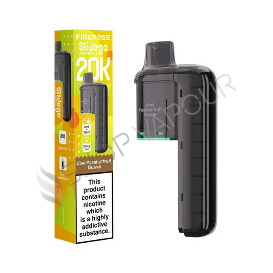 Kiwi Passionfruit Guava Slidego 20K Prefilled Pod & Refill by Firerose