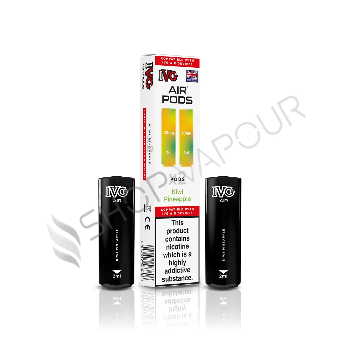 Kiwi Pineapple Prefilled Pods by IVG Air