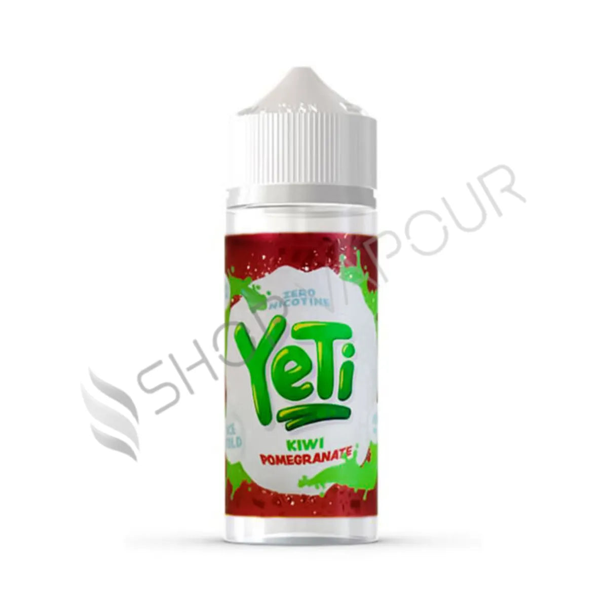 Kiwi Pomegranate 100ml Shortfill E-Liquid by Yeti Ice