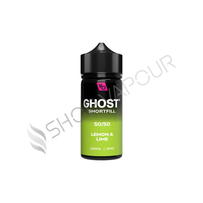 Lemon & Lime 100ml Shortfill E-Liquid by Vapes Bars Ghost
