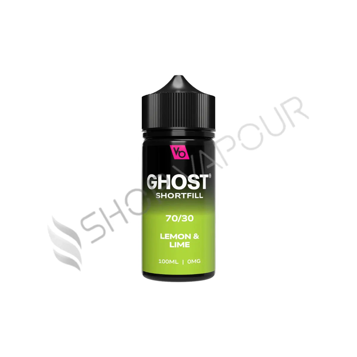 Lemon & Lime 100ml Shortfill E-Liquid by Vapes Bars Ghost