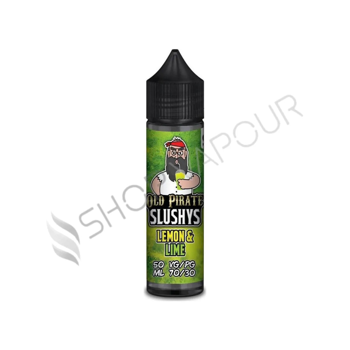 Lemon & Lime 50ml Shortfill E-Liquid by Old Pirate Slushys