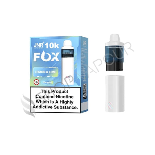 Lemon Lime Fox 10K Prefilled Pod & Refill by JNR