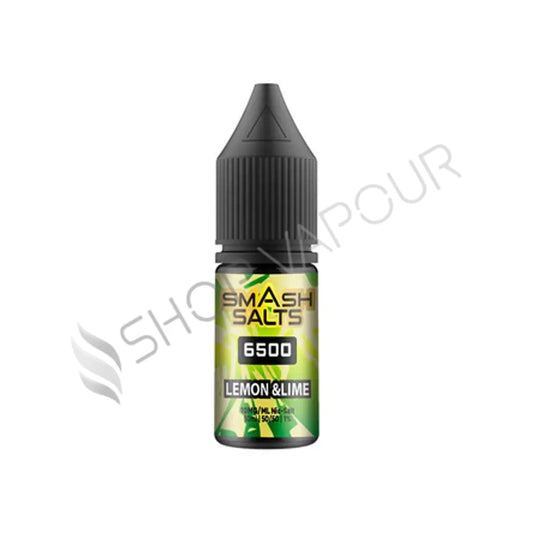 Lemon & Lime Nic Salt E-Liquid by Smash Salts 6500