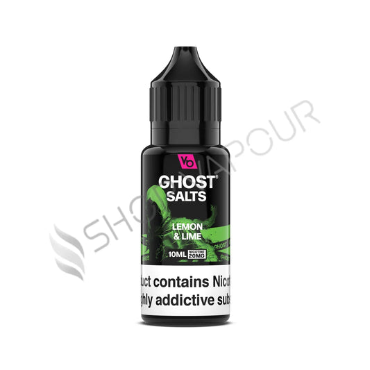 Lemon & Lime Nic Salt E-Liquid by Vapes Bars Ghost Salts