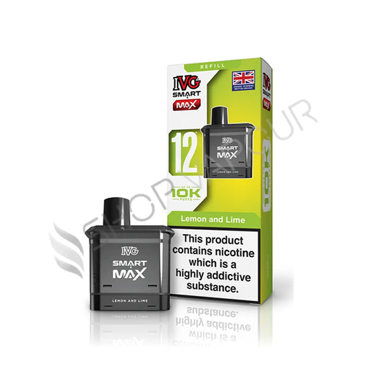 Lemon Lime Smart Max Prefilled Pod & Refill by IVG