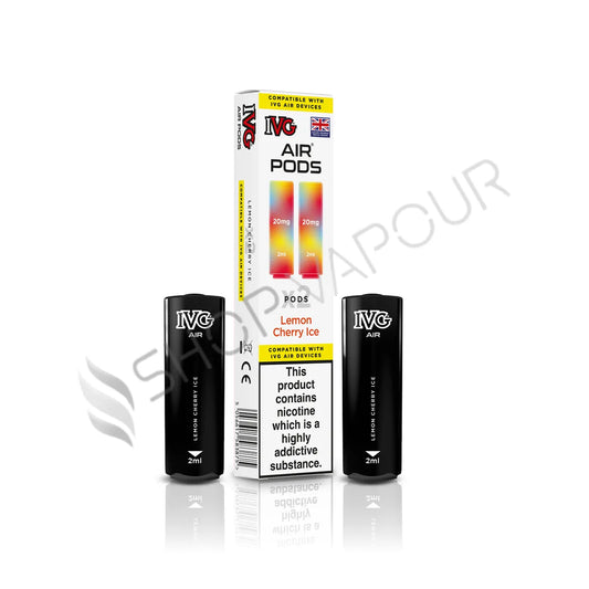 Lemon Cherry Ice Prefilled Pods by IVG Air
