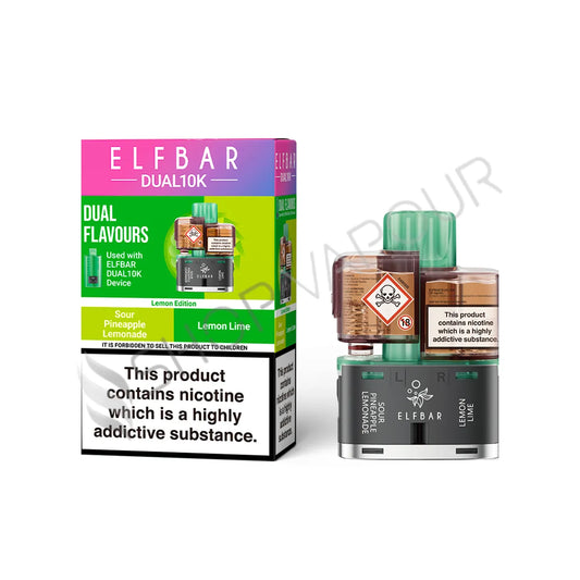 Lemon Edition Dual 10K Prefilled Pod & Refill by Elf Bar