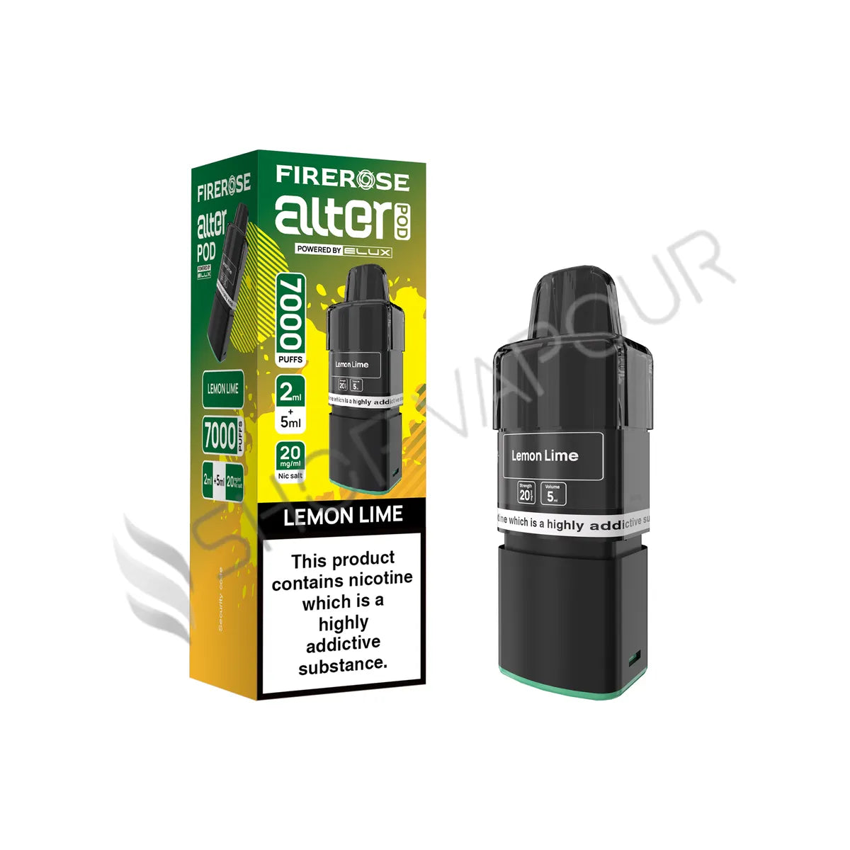 Lemon Lime Alter 7000 Prefilled Pod & Refill by Firerose