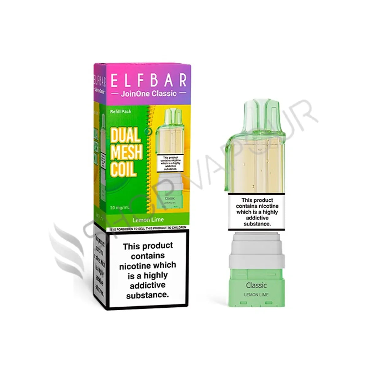 Lemon Lime JoinOne Classic Prefilled Pod & Refill by Elf Bar