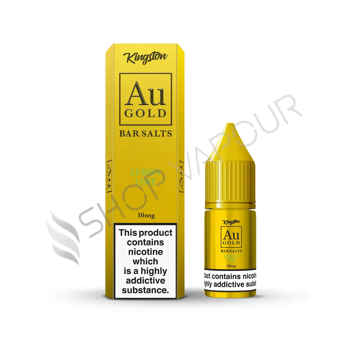 Lemon Lime Nic Salt E-Liquid by Kingston Au Gold