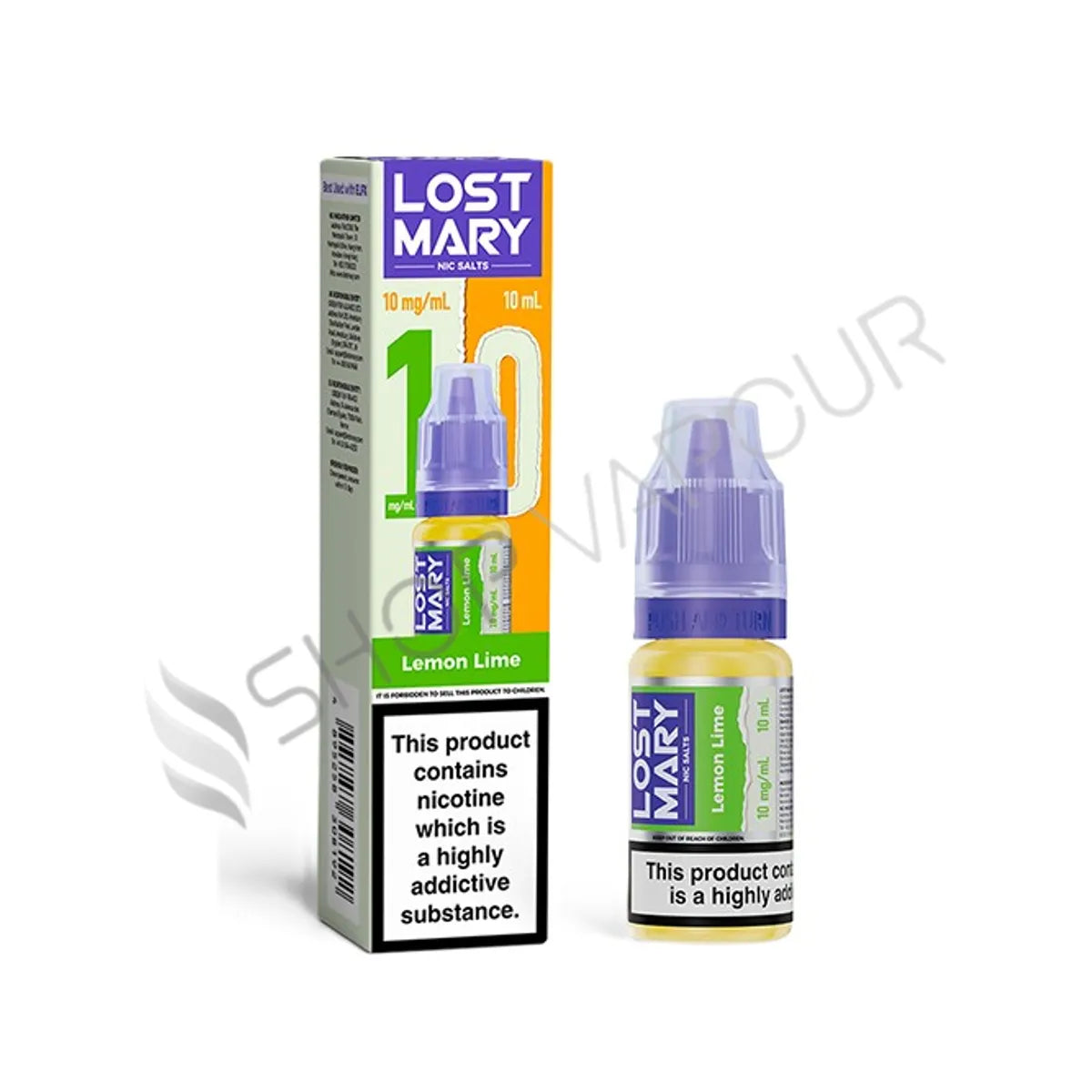 Lemon Lime Nic Salt E-Liquid by Lost Mary