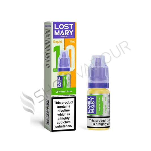 Lemon Lime Nic Salt E-Liquid by Lost Mary
