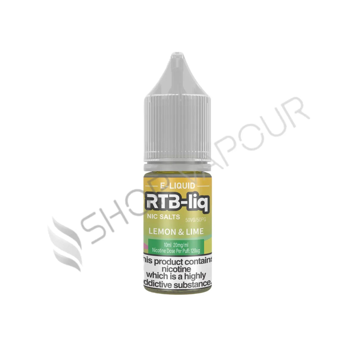 Lemon & Lime Nic Salt E-Liquid by RTB-Liq