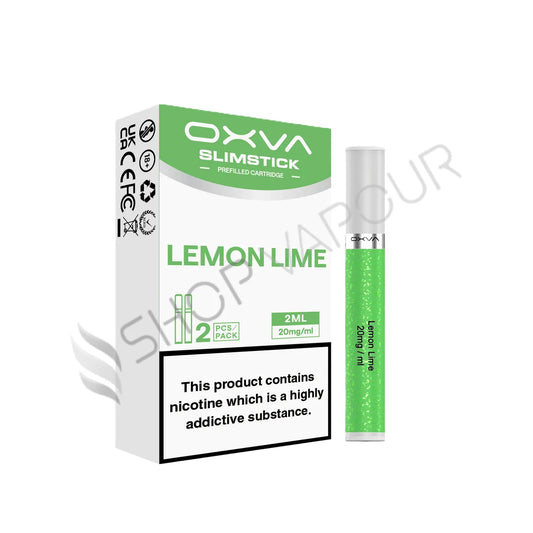 Lemon Lime Slim Stick Prefilled Pods by OXVA