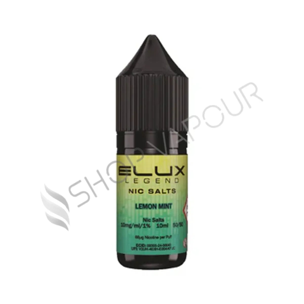 Lemon Mint Nic Salt E-Liquid by Elux Legend