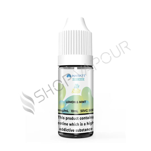 Lemon Mint Nic Salt E-Liquid by Hayati Pro Max