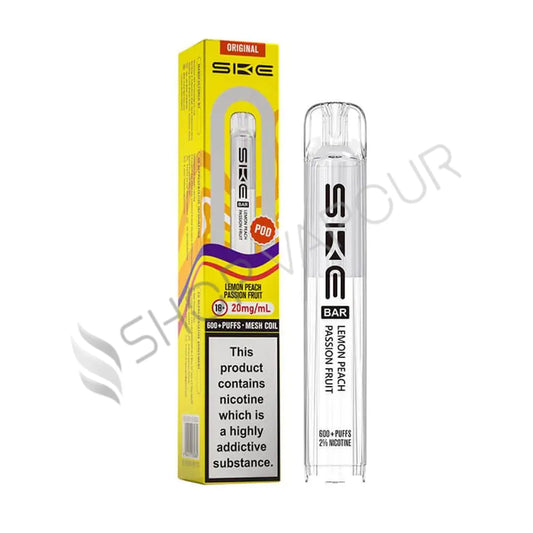 Lemon Peach & Passionfruit Crystal 600 Prefilled Pods by SKE