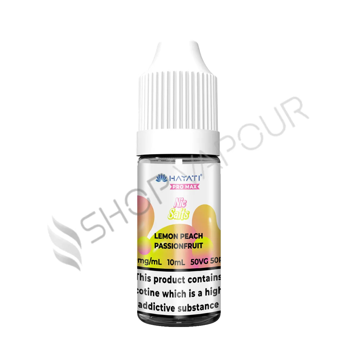 Lemon Peach Passionfruit Nic Salt E-Liquid by Hayati Pro Max