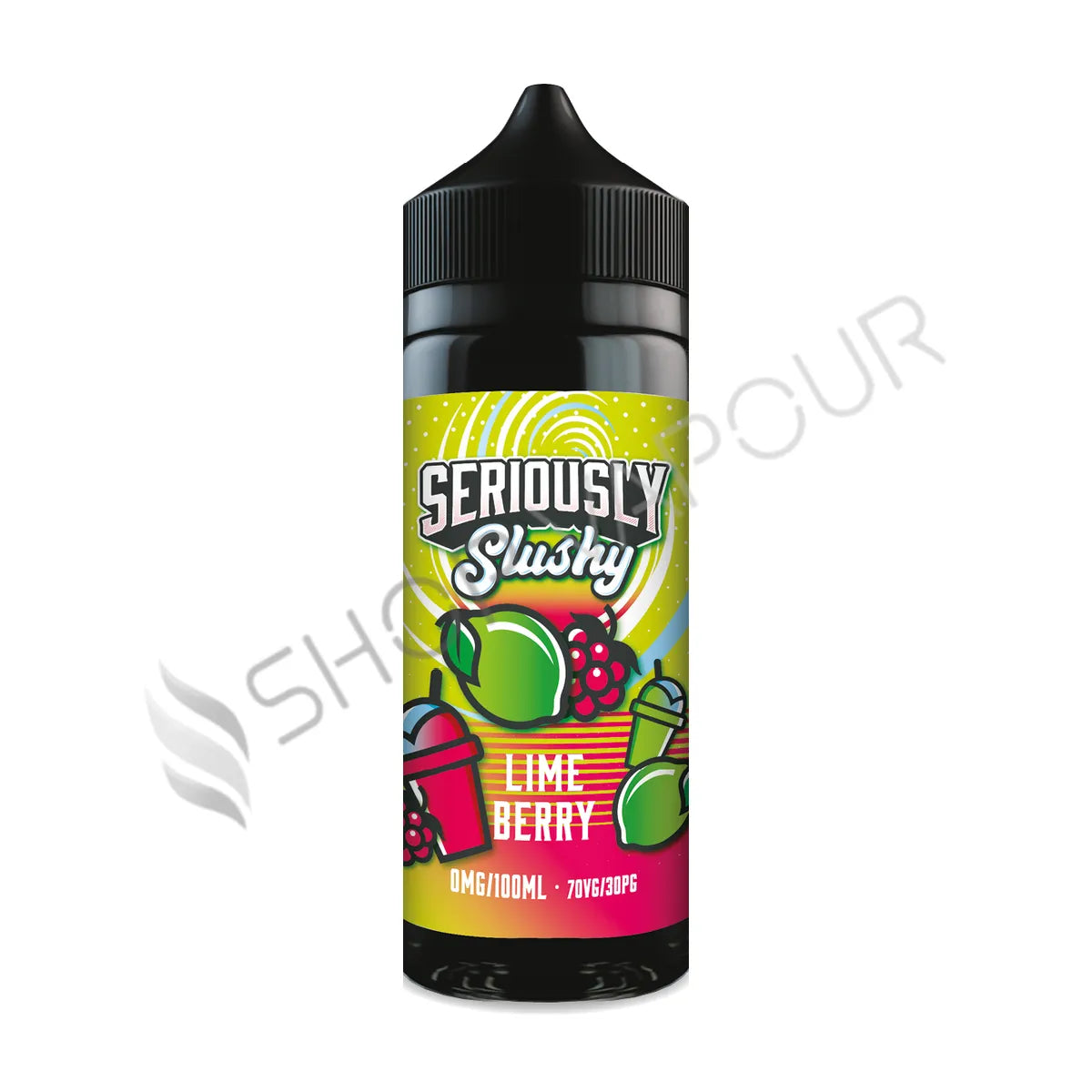 Lime Berry 100ml Shortfill E-Liquid by Seriously Slushy