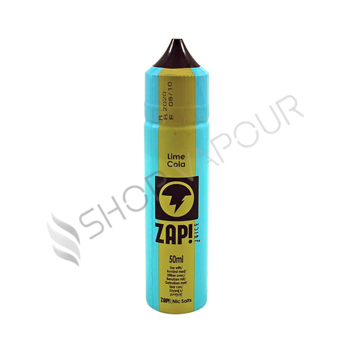 Lime Cola 50ml Shortfill E-Liquid by Zap Juice