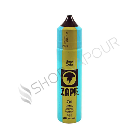 Lime Cola 50ml Shortfill E-Liquid by Zap Juice