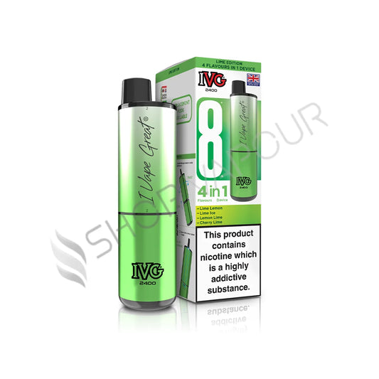 Lime Edition IVG 2400 Prefilled Pod Kit